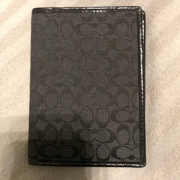 Authentic Coach Passport Holder
